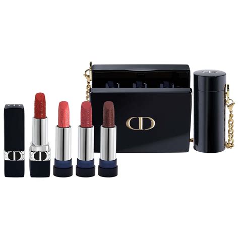 set lipstick dior|christian Dior lipstick set.